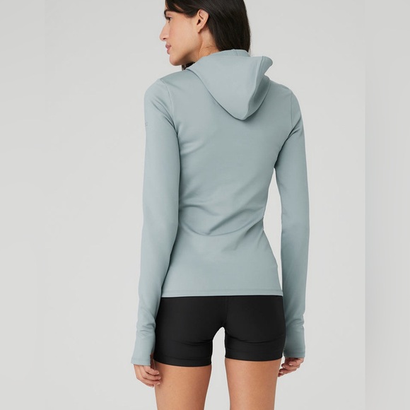 New Alo Warm Airlift Hooded Runner Size Small $98 - Picture 4 of 11